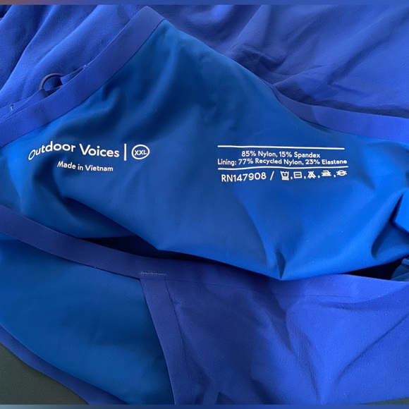 Outdoor Voices Blue Women's Dress - Picture 2 of 9